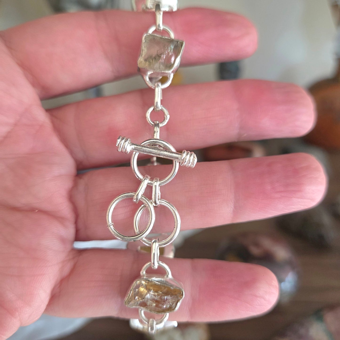 Citrine Fob Bracelet