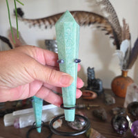 Amazonite Sceptre & Stand