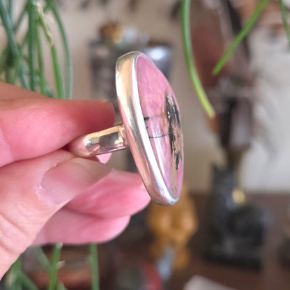 Rhodonite Ring Size 9