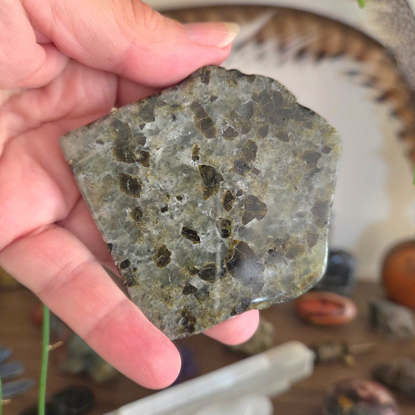 Prehnite Slab