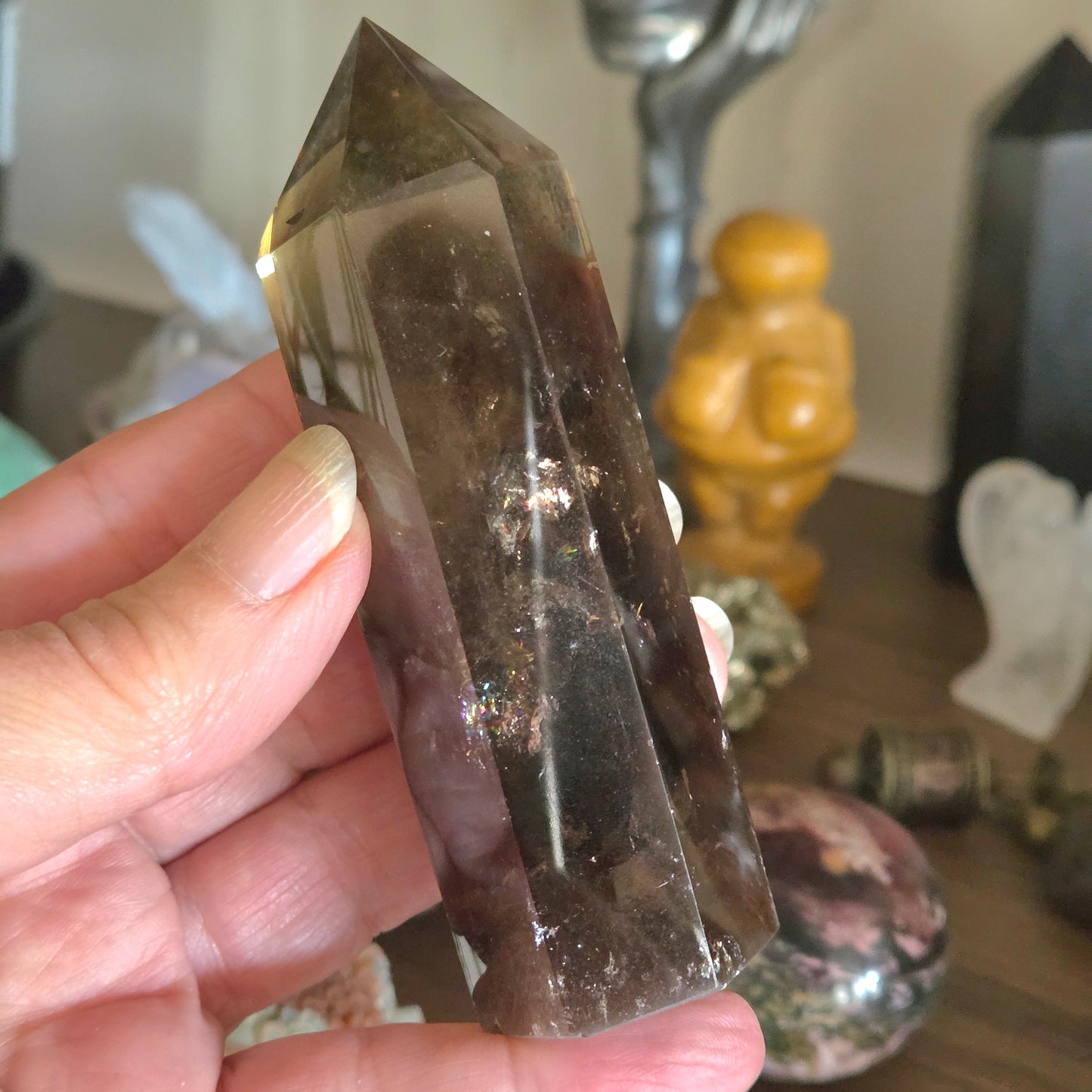 Smoky Citrine Obelisk