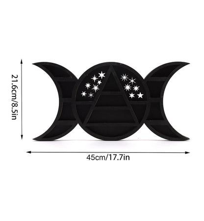 Triple Moon Goddess Hanging