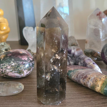 Smoky Citrine Obelisk