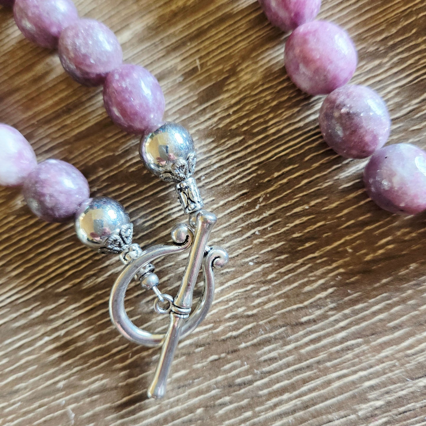 Lepidolite Necklace 90cm