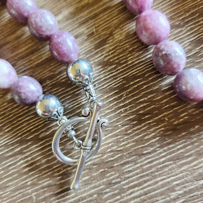 Lepidolite Necklace 90cm