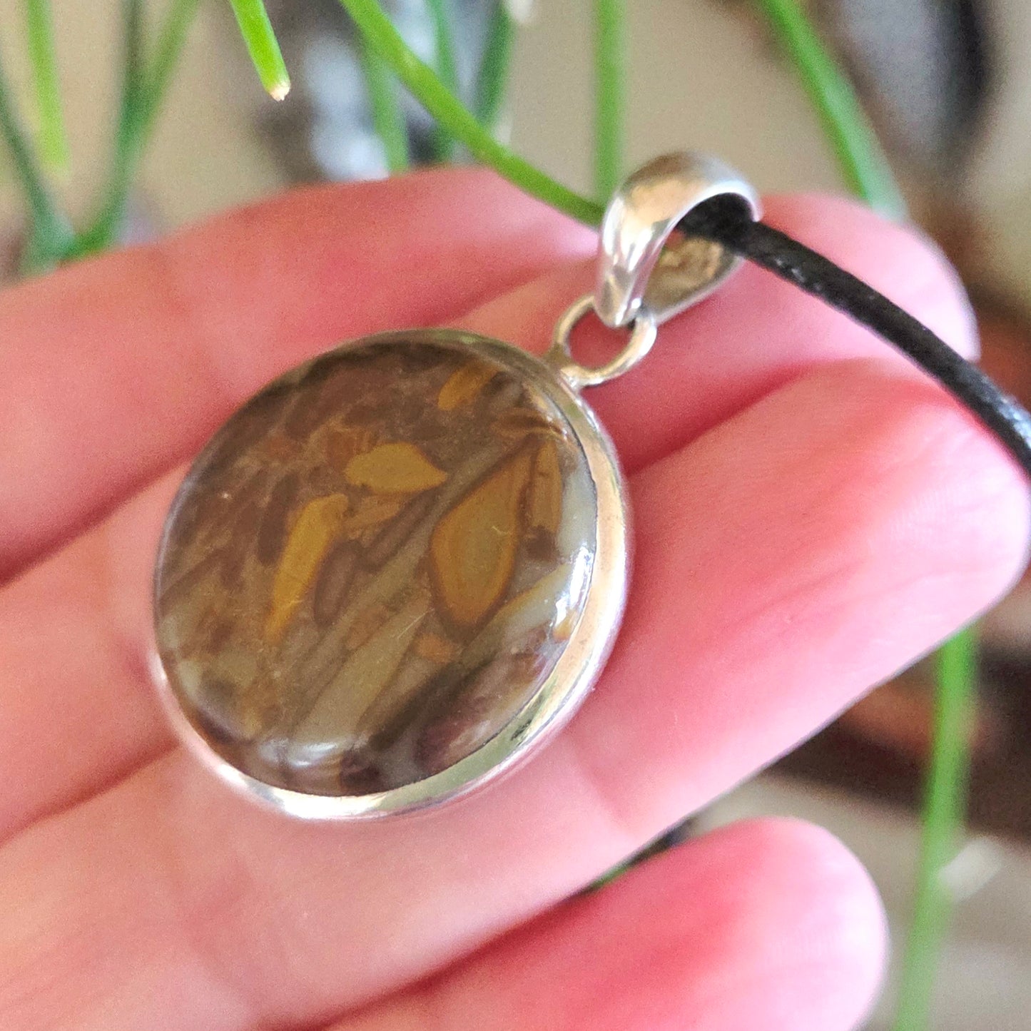 Bamboo Jasper Pendant