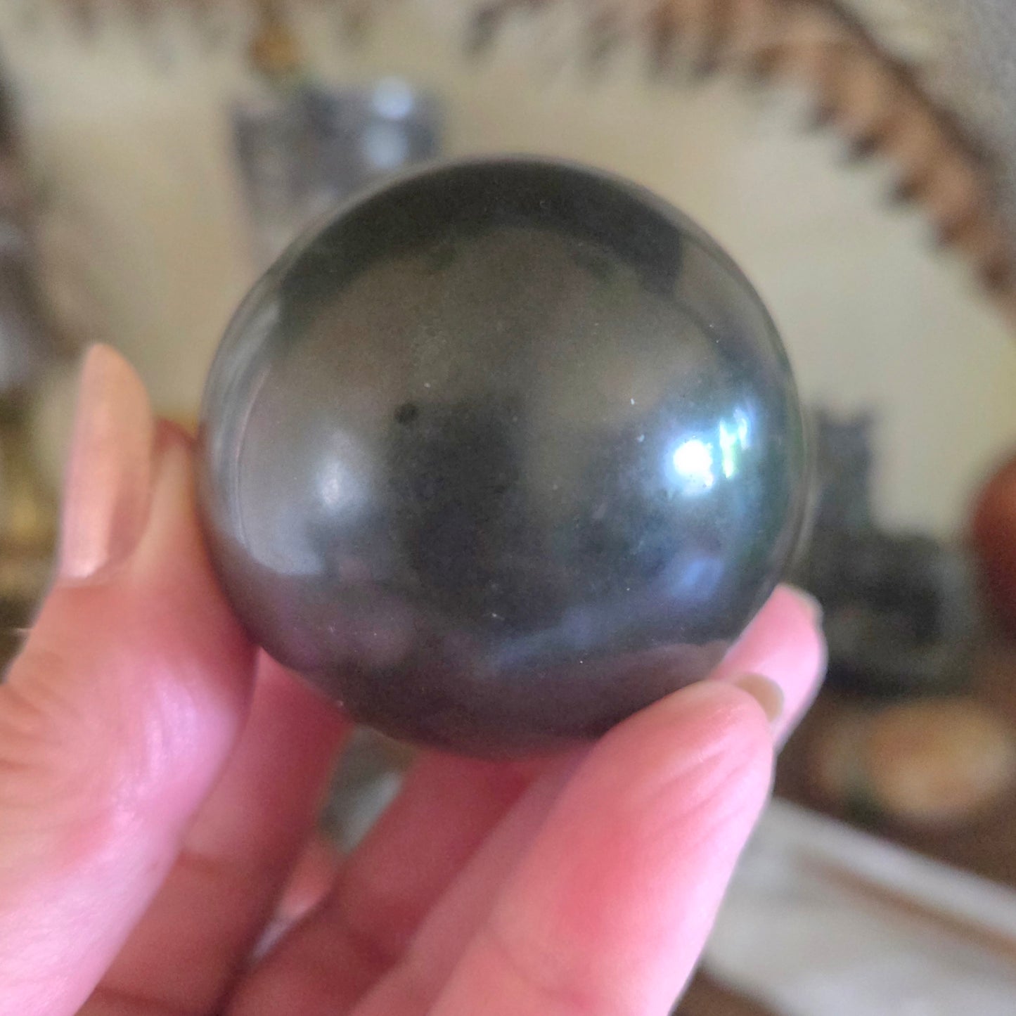 Black Tourmaline Sphere 52mm