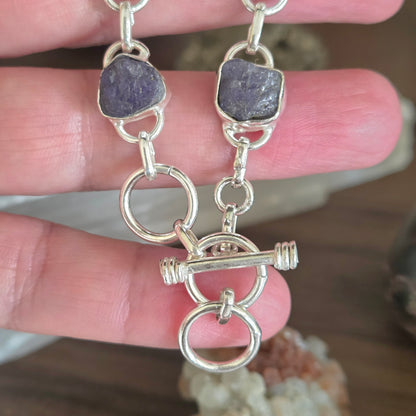 Tanzanite Fob Bracelet 2