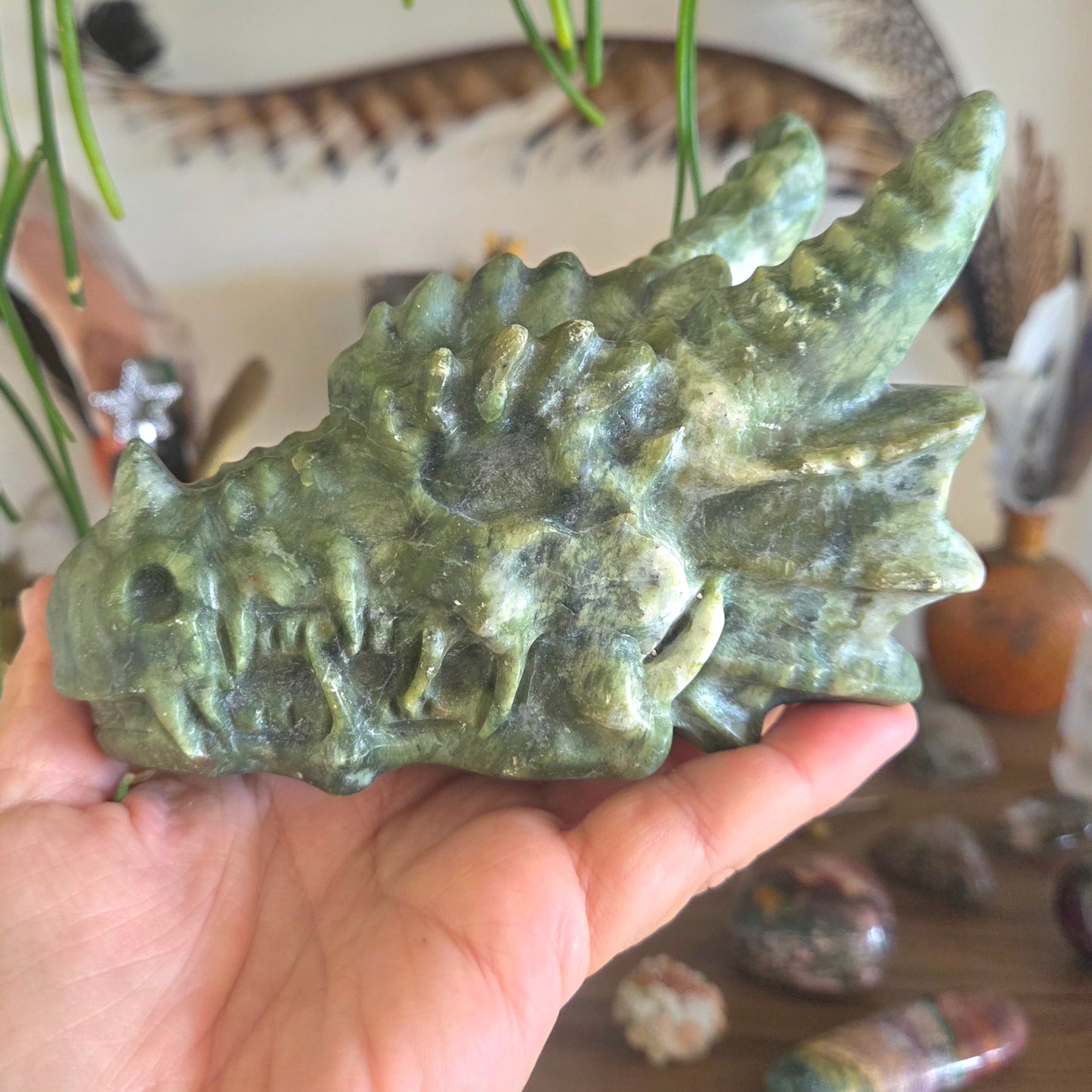Green Serpentine Dragon