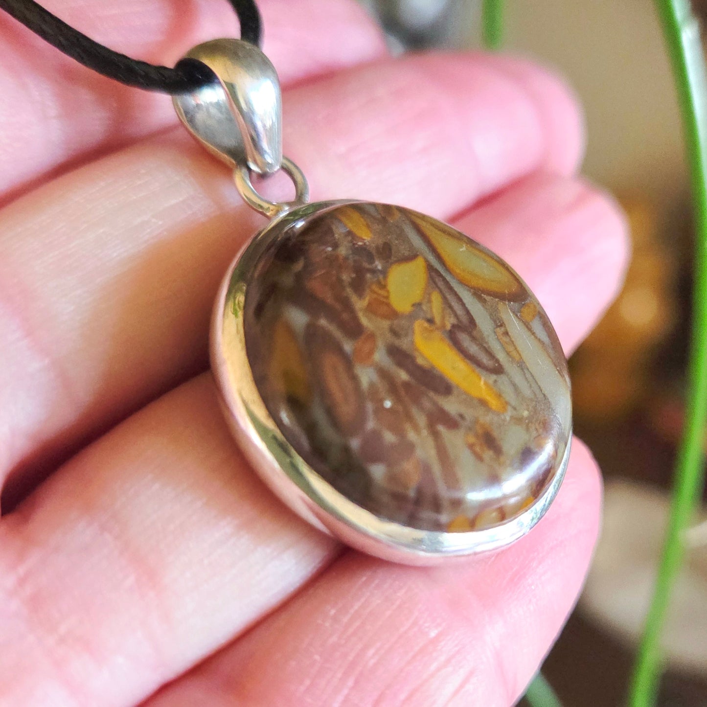 Bamboo Jasper Pendant