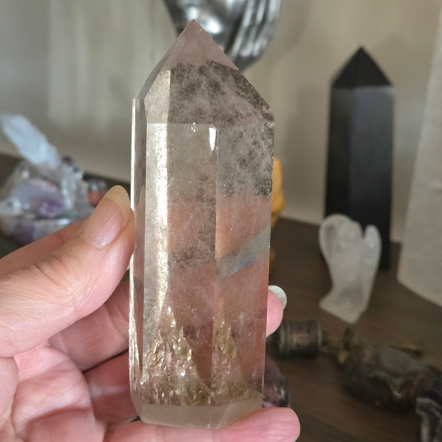 Smoky Quartz Obelisk