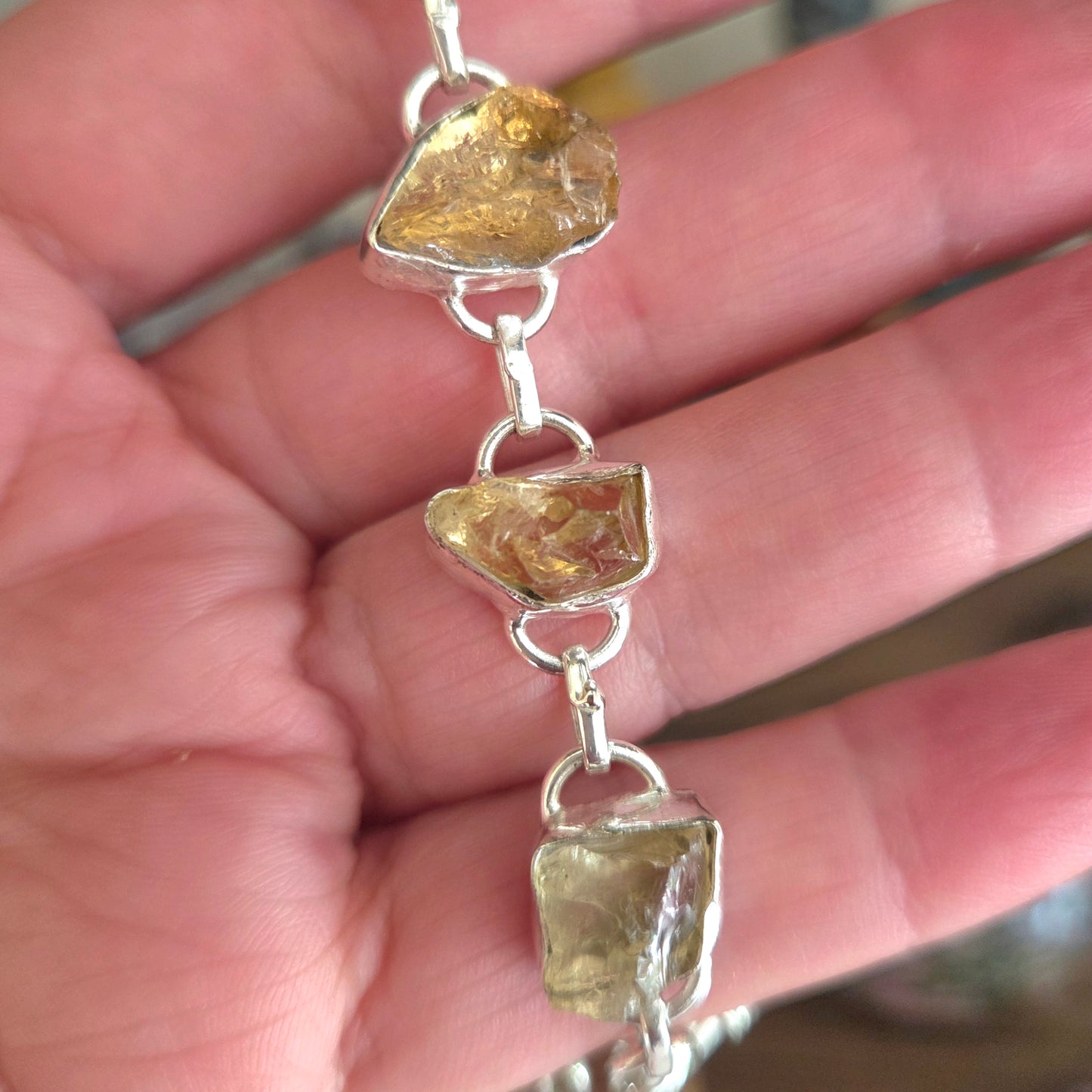 Citrine Fob Bracelet