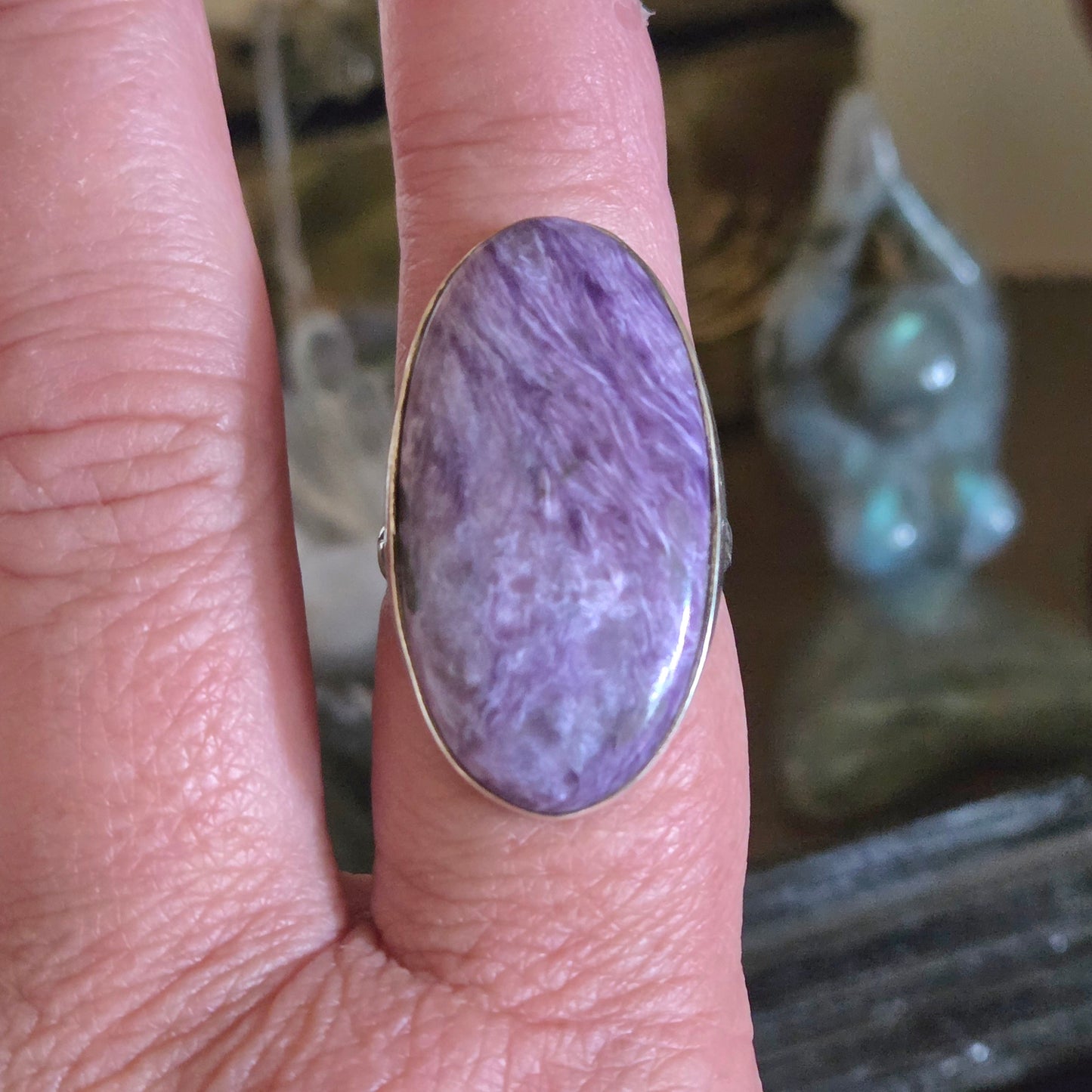 Charoite Ring Size 9