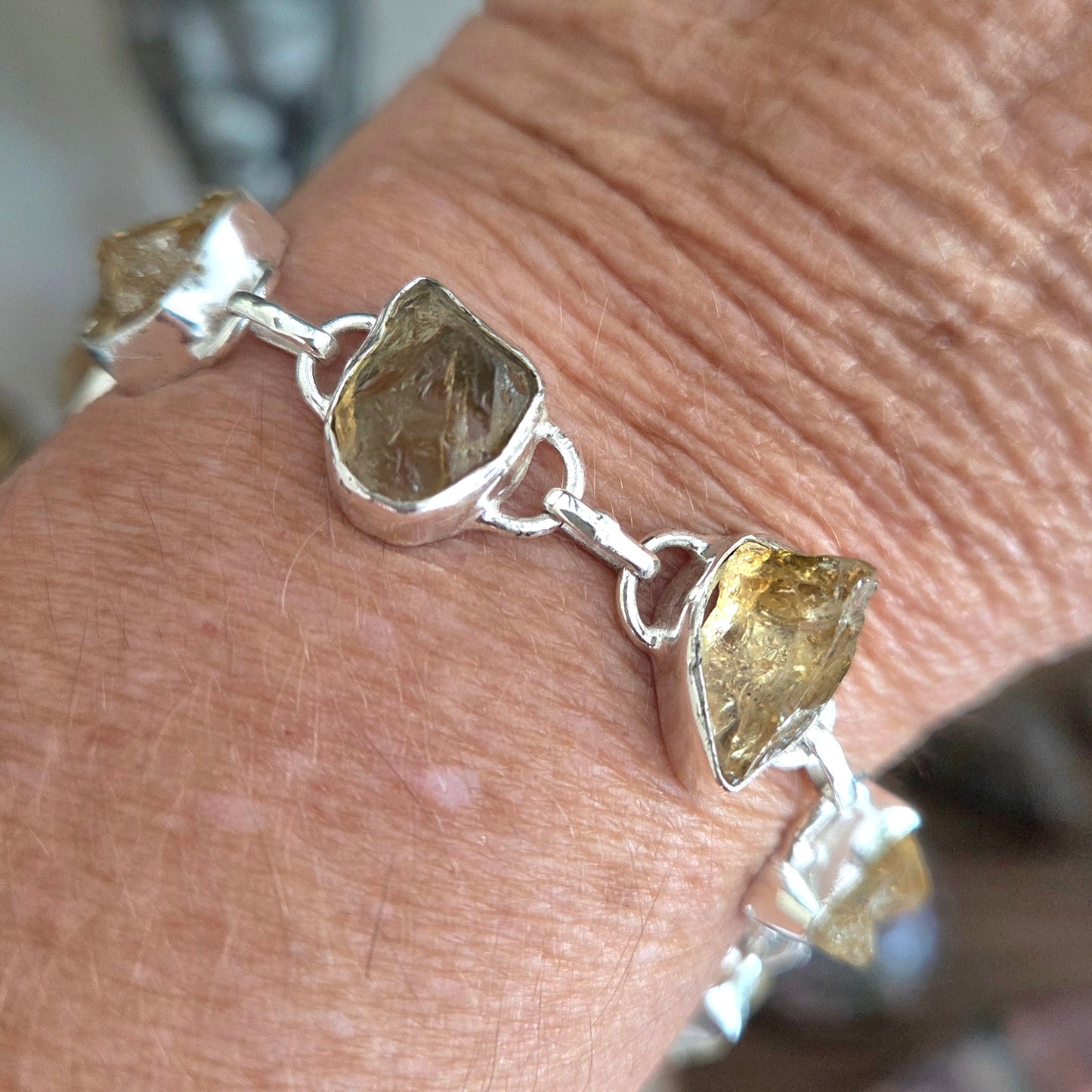 Citrine Fob Bracelet