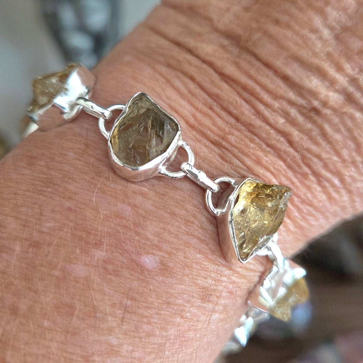 Citrine Fob Bracelet