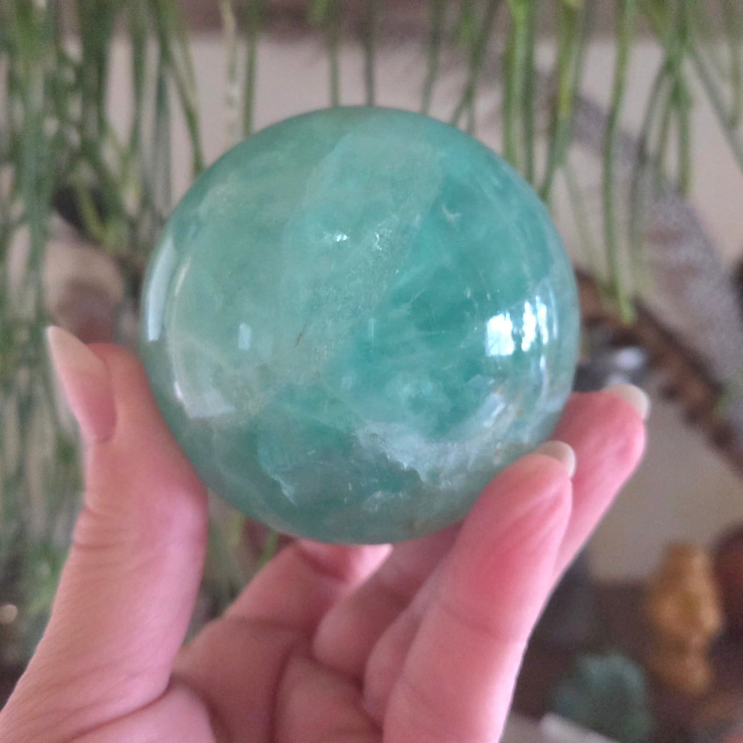 Fluorite Sphere 620Gm