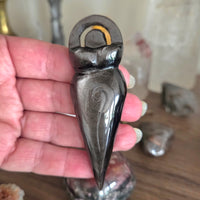 Silver Sheen Obsidian Goddess