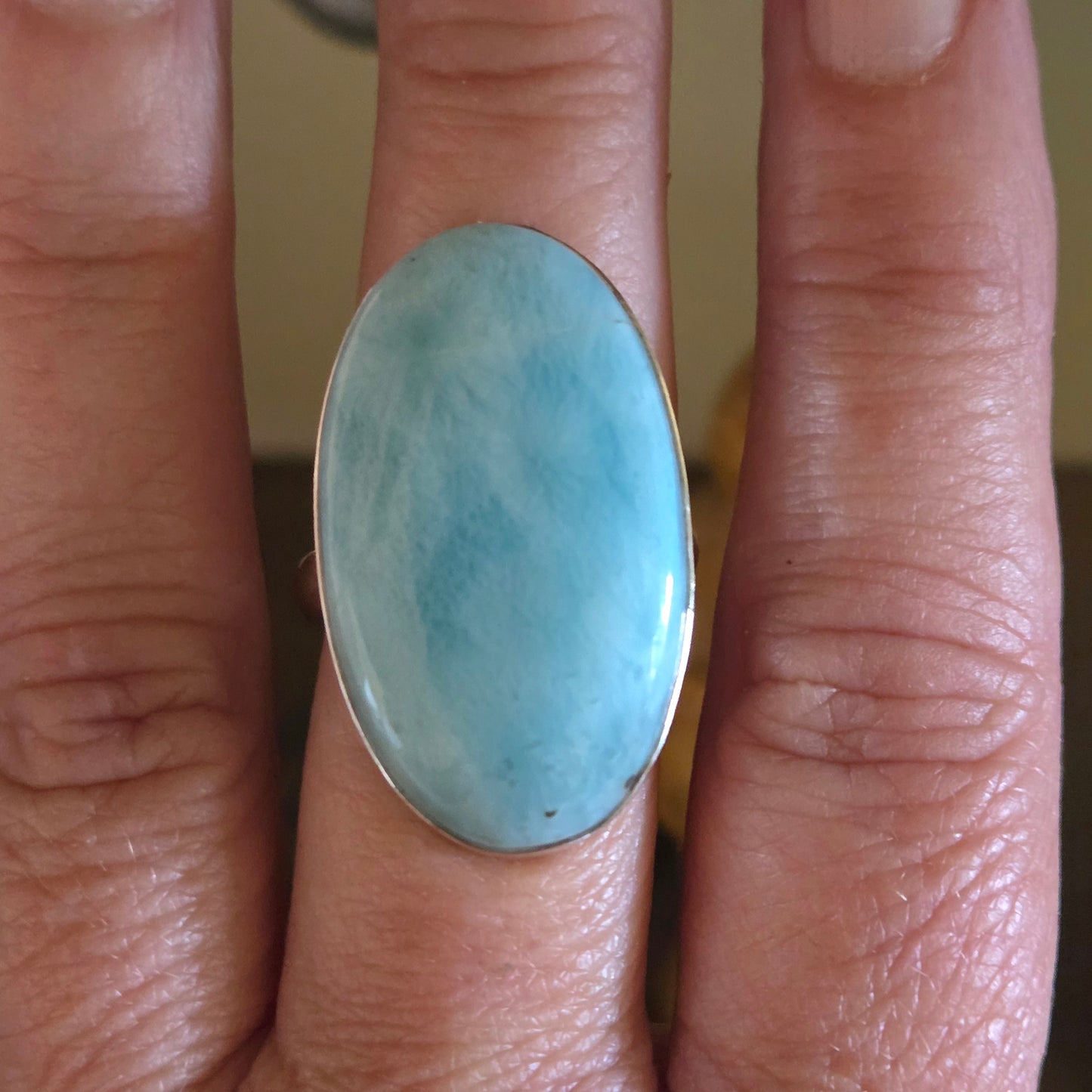 Larimar Ring Size 10