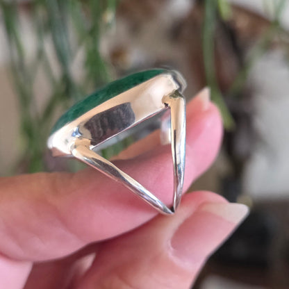 Chrysocolla Ring Size 10