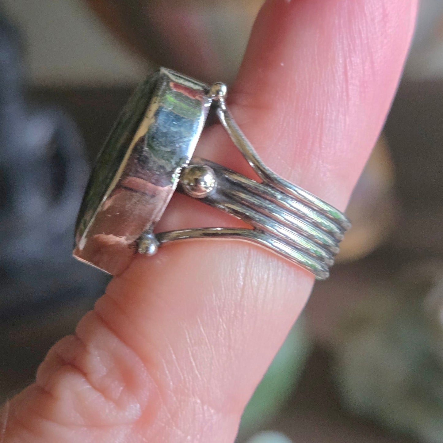 Monarch Opal Ring Size 4