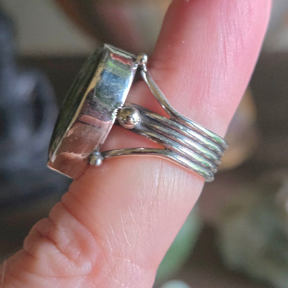 Monarch Opal Ring Size 4