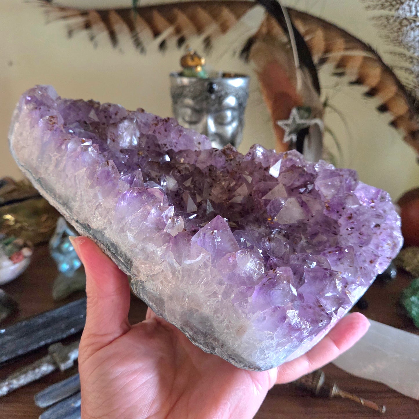 Amethyst Geode Cluster 2.1Kg