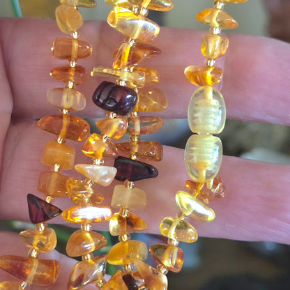 Mixed Amber Necklace