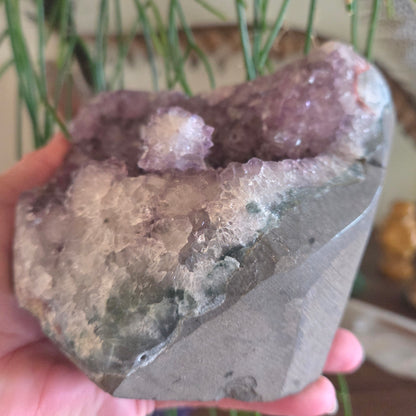 Amethyst Cut Base Geode