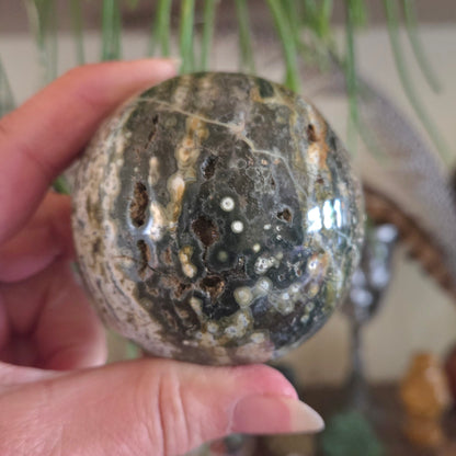 Ocean Jasper Sphere