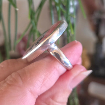 Rhodonite Ring Size 9