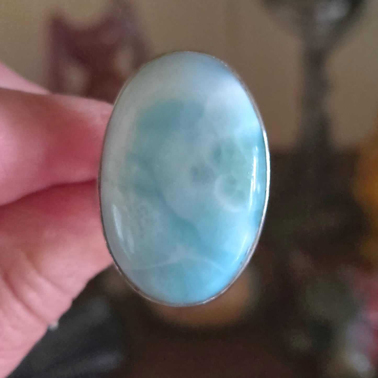 Larimar Ring Size 10