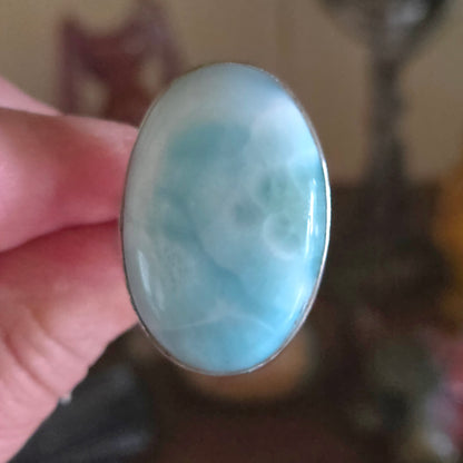 Larimar Ring Size 10