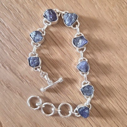 Tanzanite Fob Bracelet 2