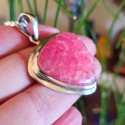 Rhodochrosite Pendant