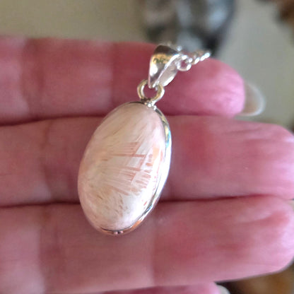 Scolecite Pendant