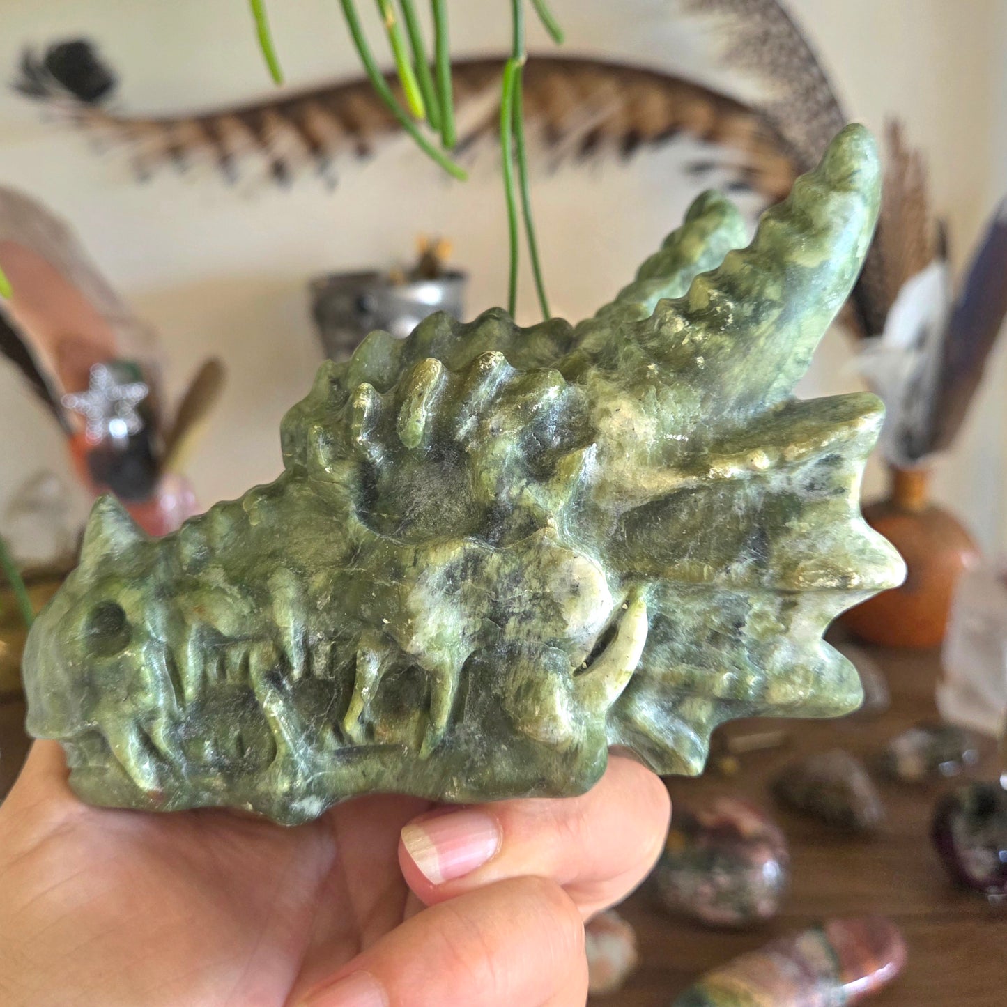 Green Serpentine Dragon