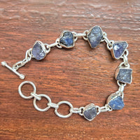 Tanzanite Fob Bracelet