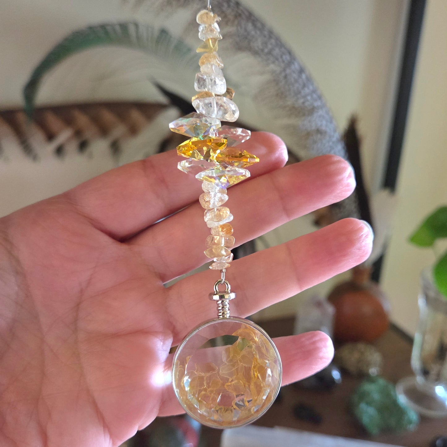 Crystal Locket Suncatchers