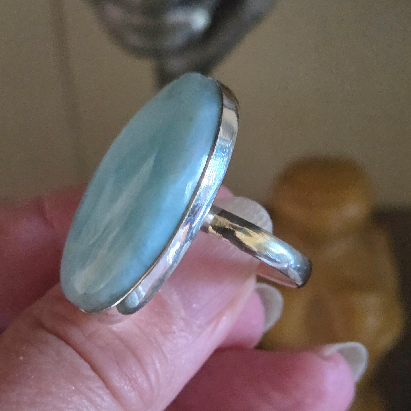 Larimar Ring Size 10
