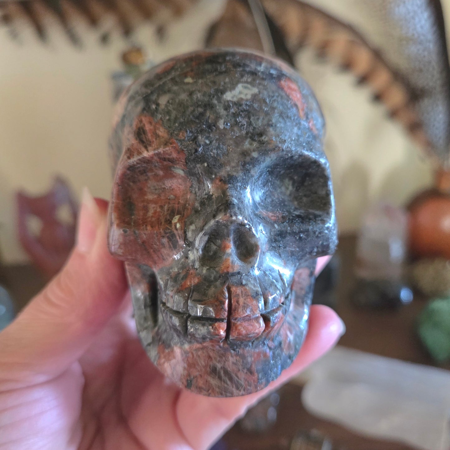 Agate Skull