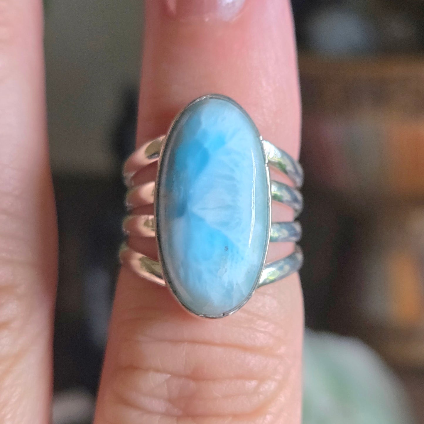 Larimar Ring Size 4, 6, 8 & 9