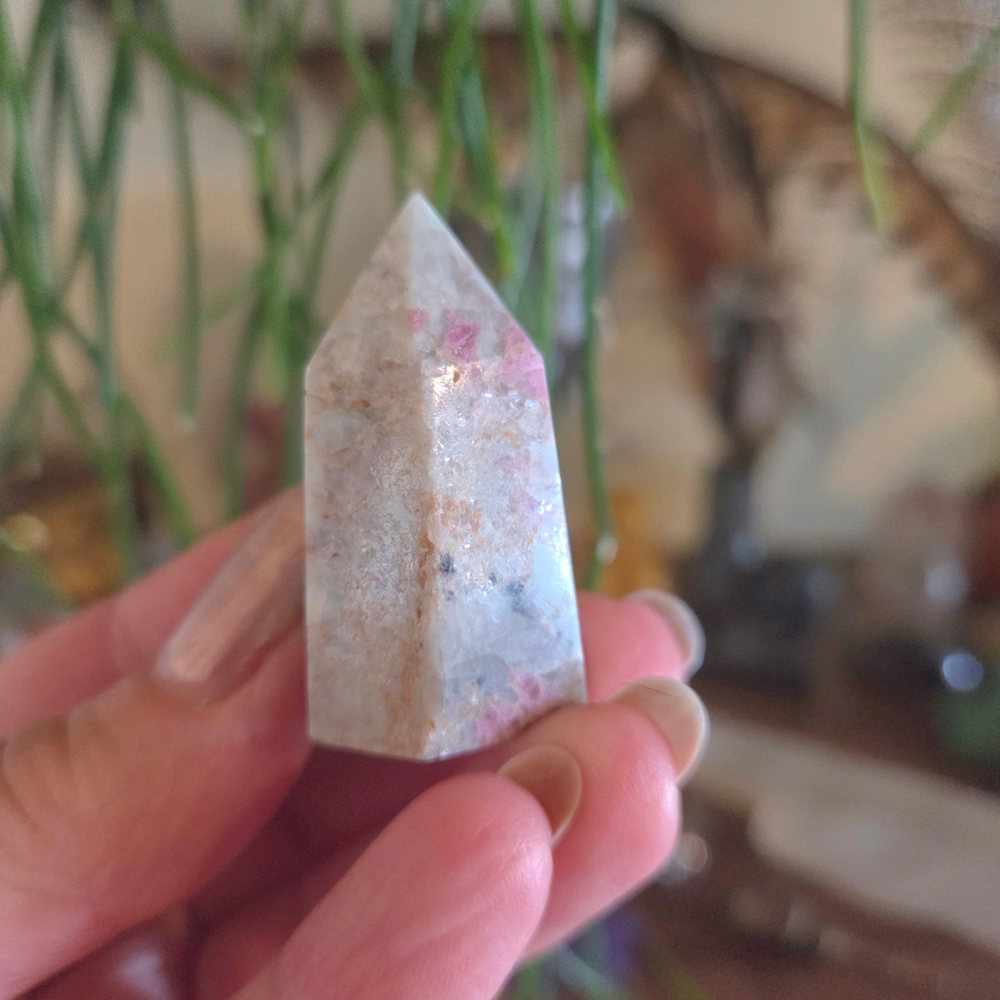 Pink Tourmaline Points