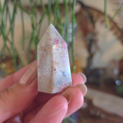 Pink Tourmaline Points