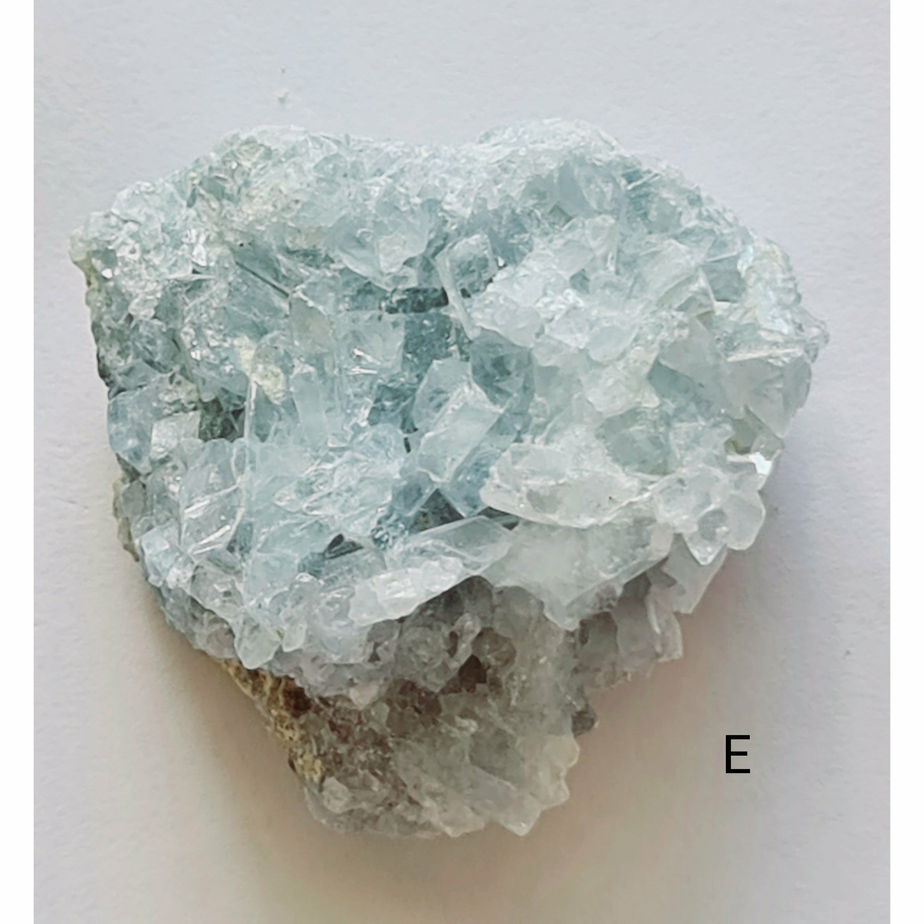BLUE CELESTITE CLUSTER