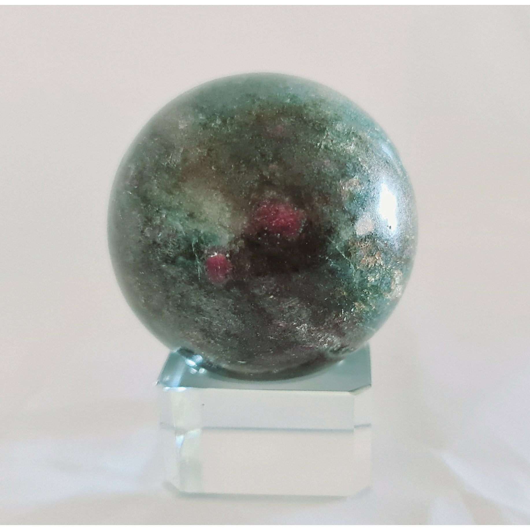 RUBY FUCHSITE SPHERE