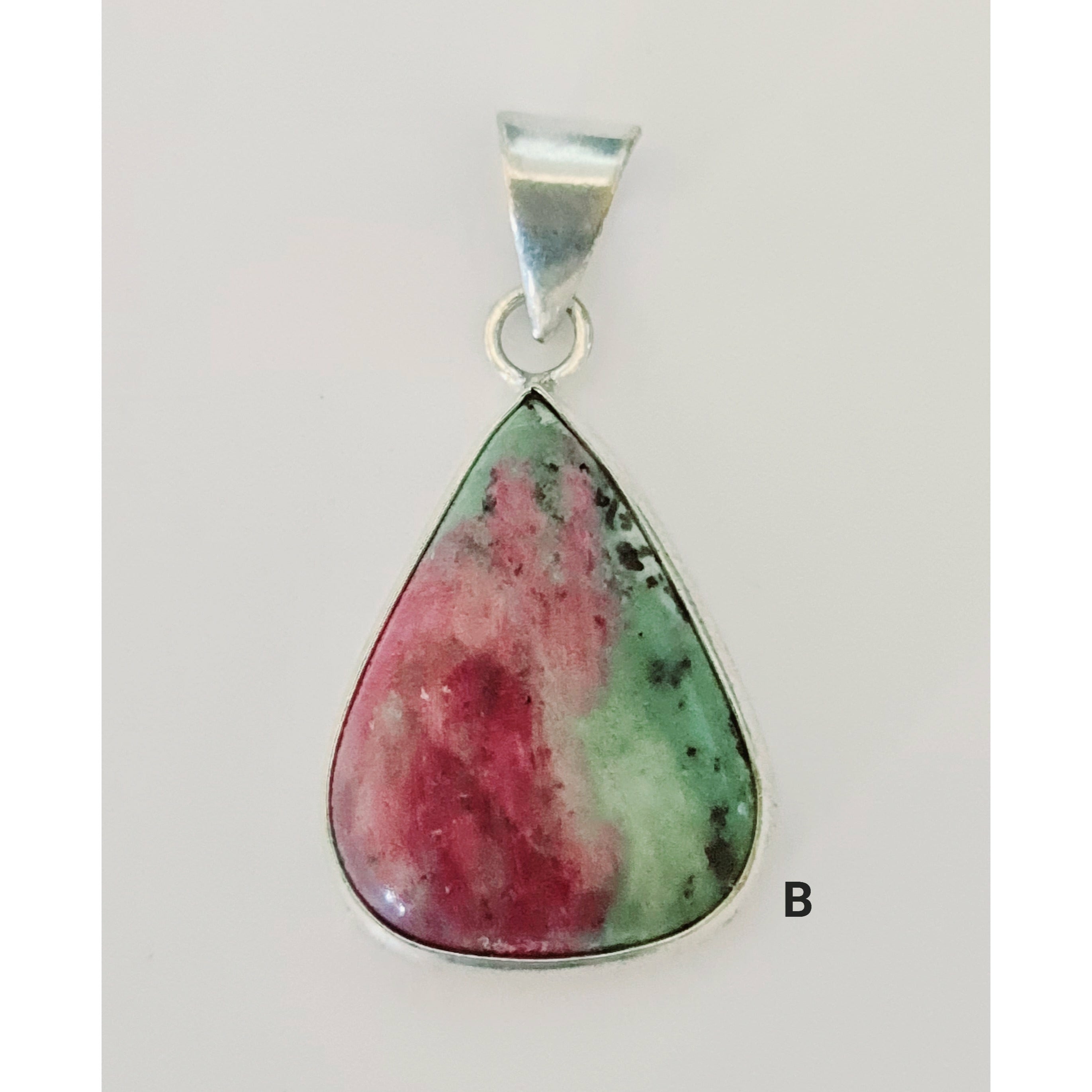 RUBY IN ZOISITE PENDANT