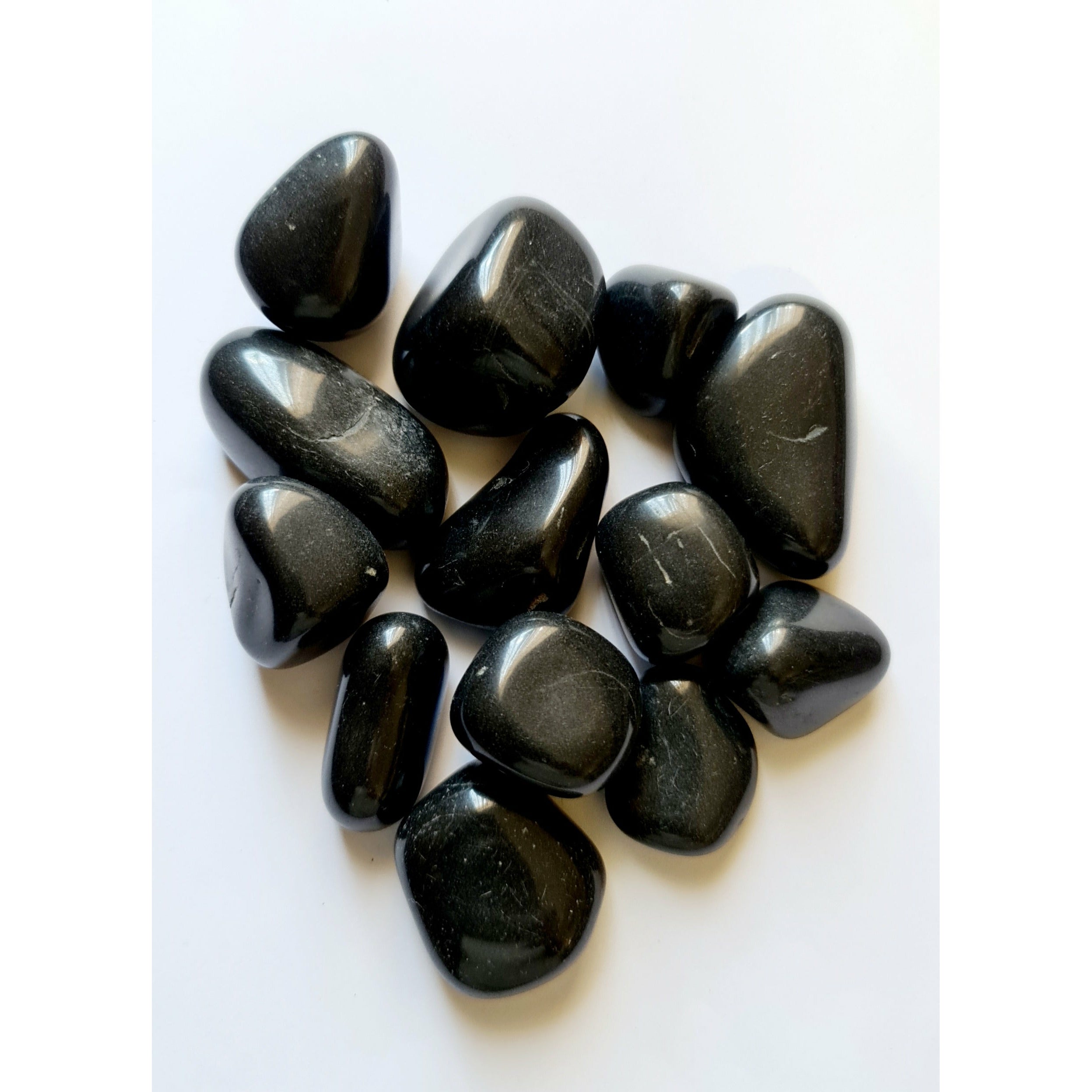 BLACK JASPER TUMBLE - LARGE