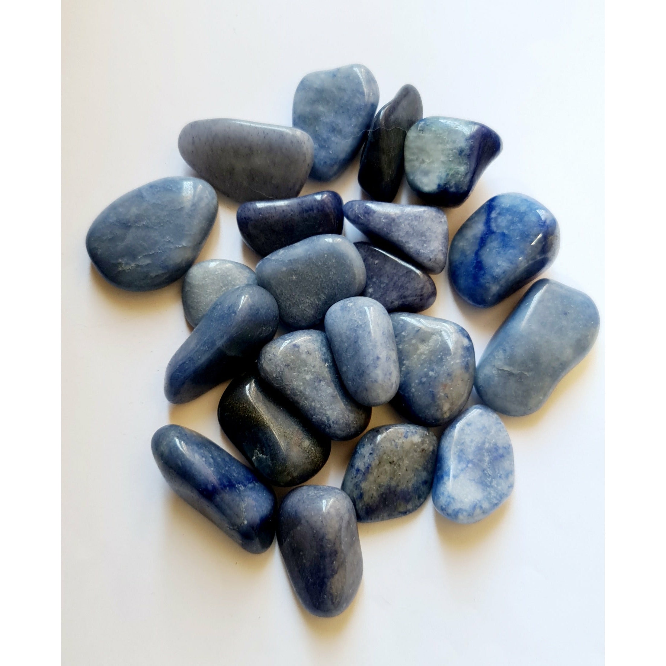 BLUE QUARTZ TUMBLE - LARGE