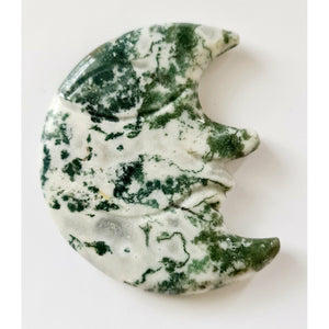MOSS AGATE MOON