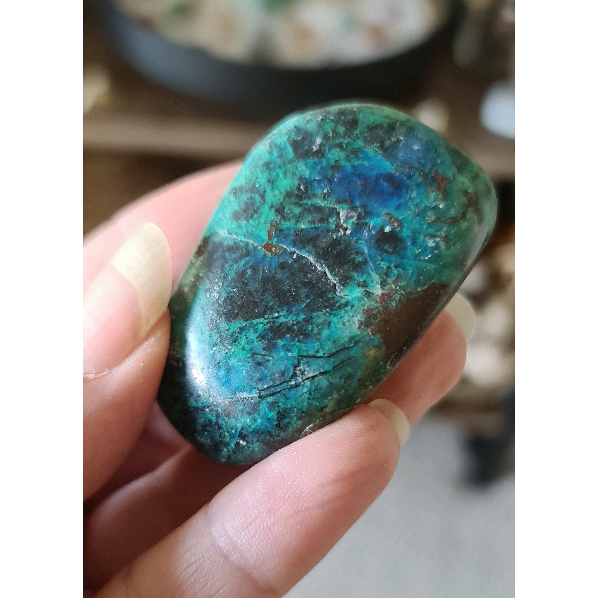 CHRYSOCOLLA PALM